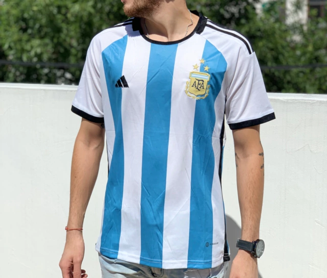 Argentina 22 Winners Home Jersey