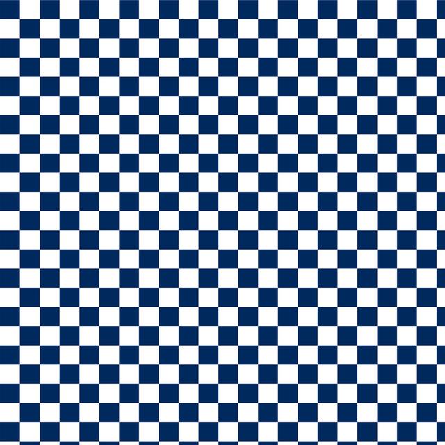 Papel de Parede Autocolante Xadrez Azul Marinho E Branco Quadrados