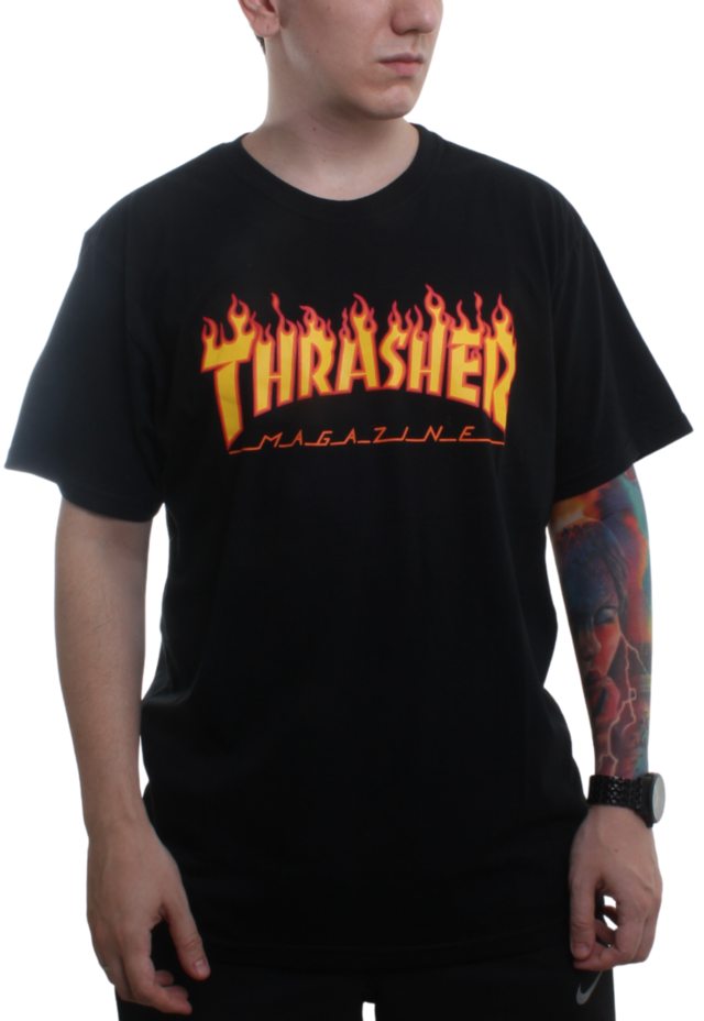 Camiseta Thrasher Flame Logo
