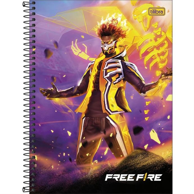 Caderno do Free Fire em Oferta