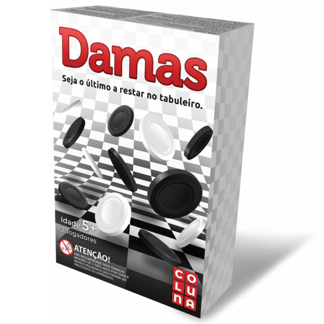 Jogo Dama Coluna Ref.2200 - Supermercado Super Mais