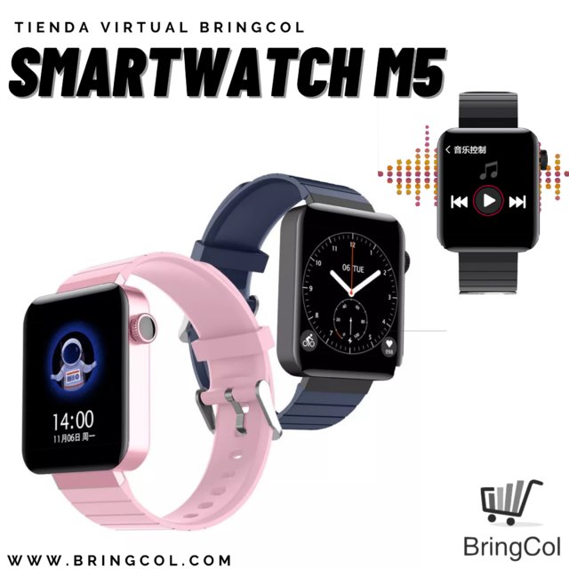SMARTWATCH M5 - Comprar en Bringcol