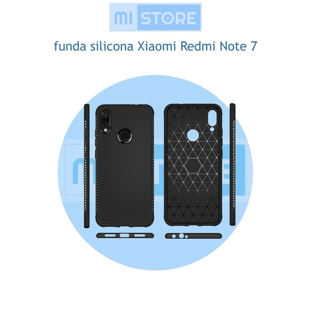 funda silicona Xiaomi Redmi Note 7 - mi store