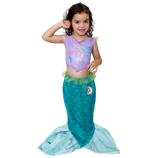 Disfraz La Sirenita con Remera Disney - NewToys