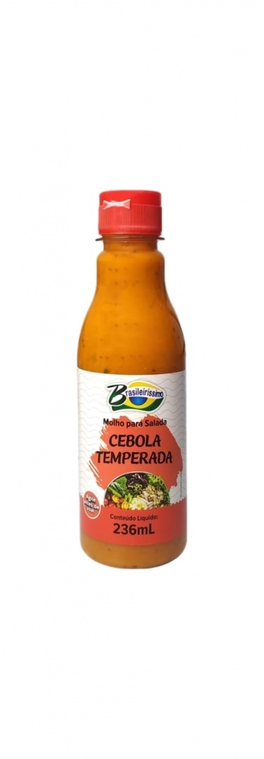 Molho Para Salada Cebola Temperada Brasileir Ssimo Ml