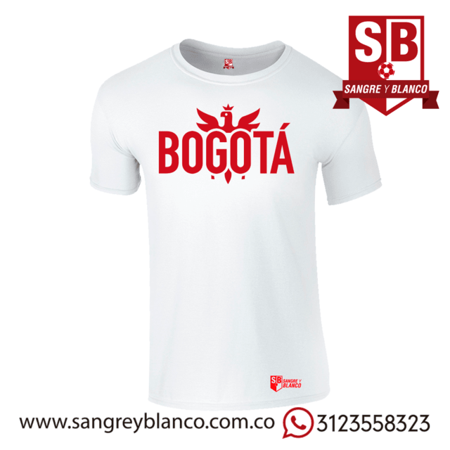 Camiseta Hombre Bogotá - Comprar en Sangre y Blanco