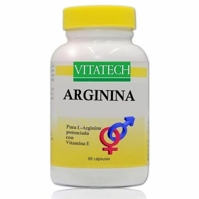 Vigorizante Unisex:: Vitatech Arginina x 60 - Exitoys
