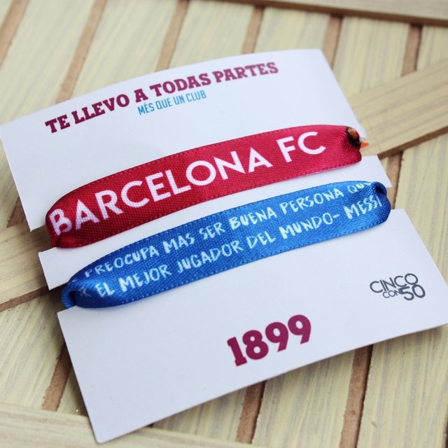 Set de pulseras Barcelona - Comprar en Cinco con 50