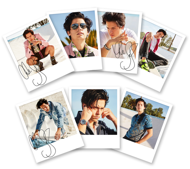 Polaroids Cole Sprouse - Pack x 7 - Lero-Lero Store