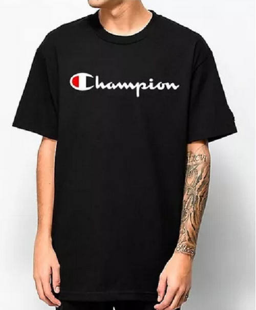 Camiseta Champion Hip Hop 100% Algodão Sk8 Preto (Masculino)