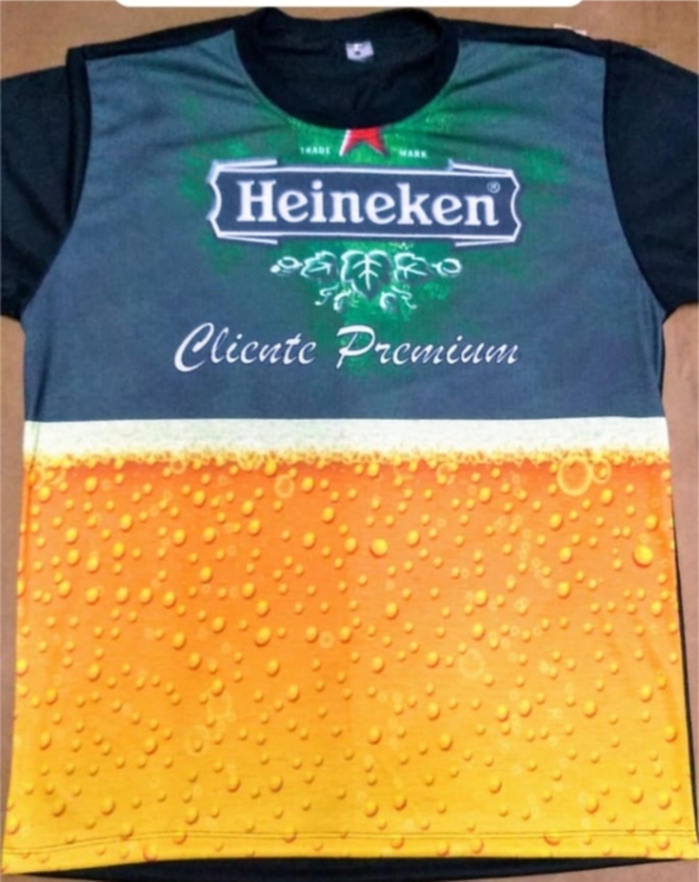 Camiseta Heineken Cliente Premium - Clube da Camiseta