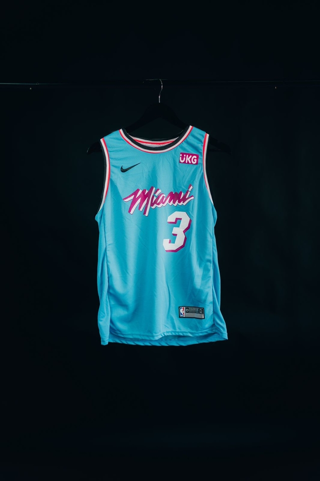 Camiseta Miami Heat (3) Blanca Wade - Paulina Nin