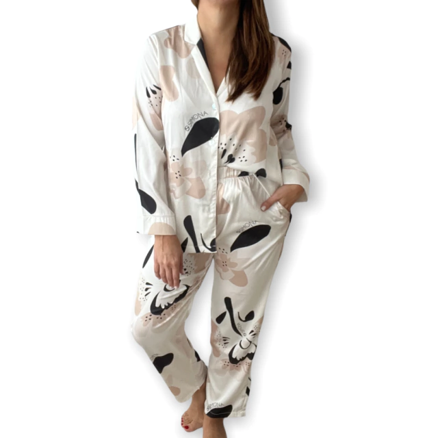 Pijama Simona Negro - - Comprar en Simona