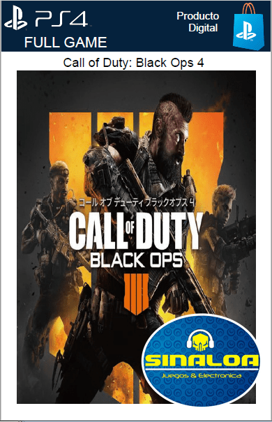 Call of Duty: Black Ops 4 (Formato digital) PS4 cuenta secundaria
