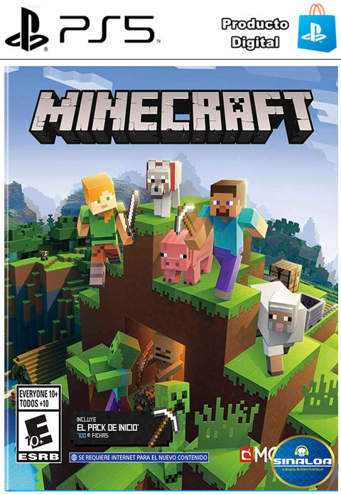Minecraft (Formato digital) PS5 - Comprar en SINALOAMDQ