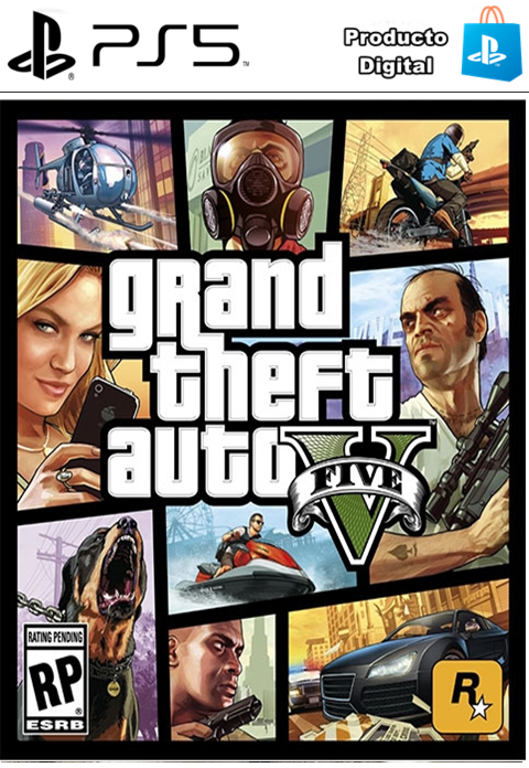 Grand Theft Auto V (Formato digital) PS5 - SINALOAMDQ