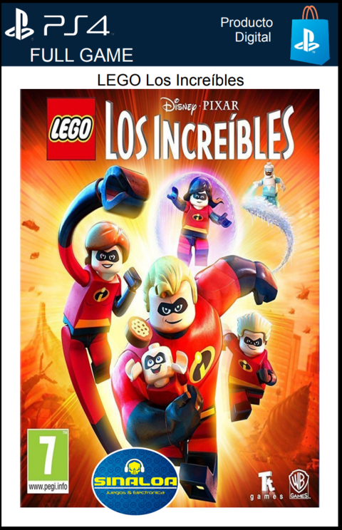 LEGO Los Increíbles (Formato digital) PS4 cuenta secundaria