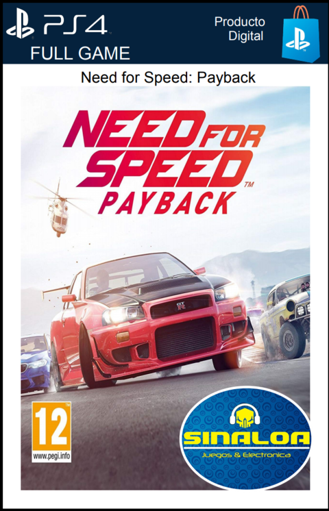 Need for Speed: Payback (Formato digital) PS4 cuenta secundaria