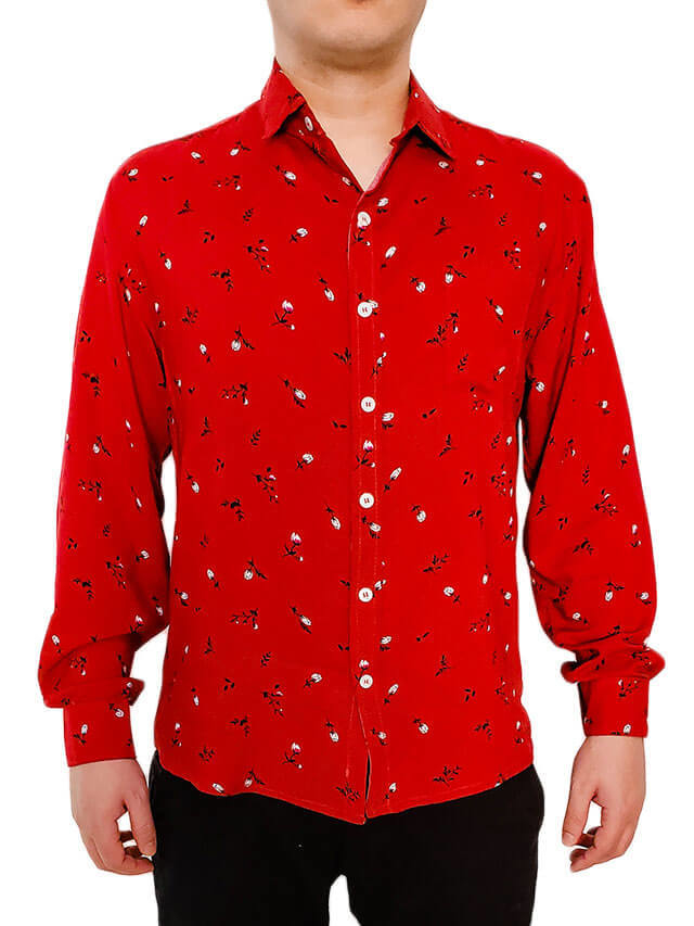 Camisa Vermelha - Phiphi Camisaria - Camisas Estilosas