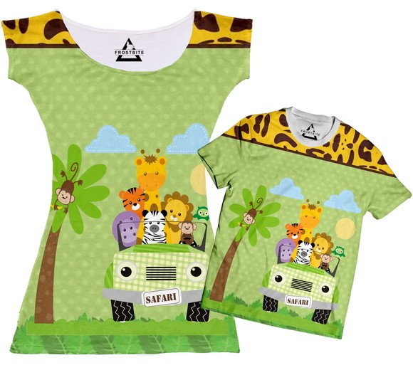 Vestido ou Camiseta Safari - FrostBite Brasil