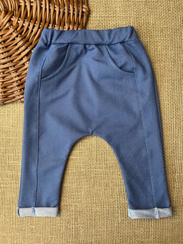 Calça Saruel Jeans - Comprar em New Little Baby