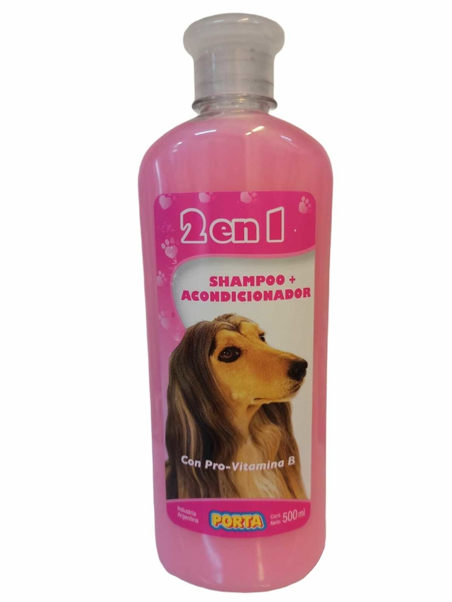 Shampoo Acondicionador 2 En 1 Perros Porta X 500ml