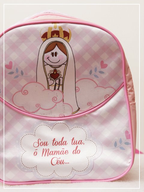 Mochila infantil baby - Atelier MÃOS DE MARIA