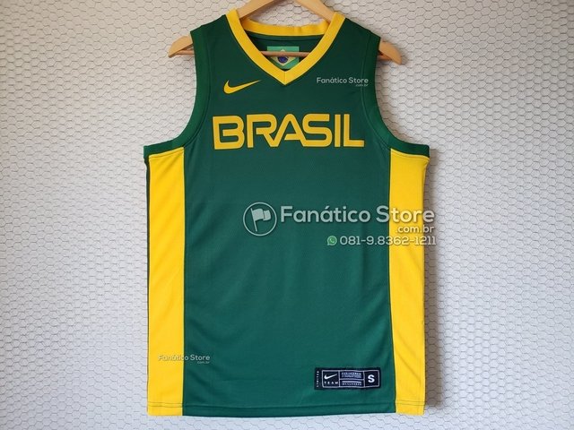 Regata Basquete Brasil - Verde - Fanático Store