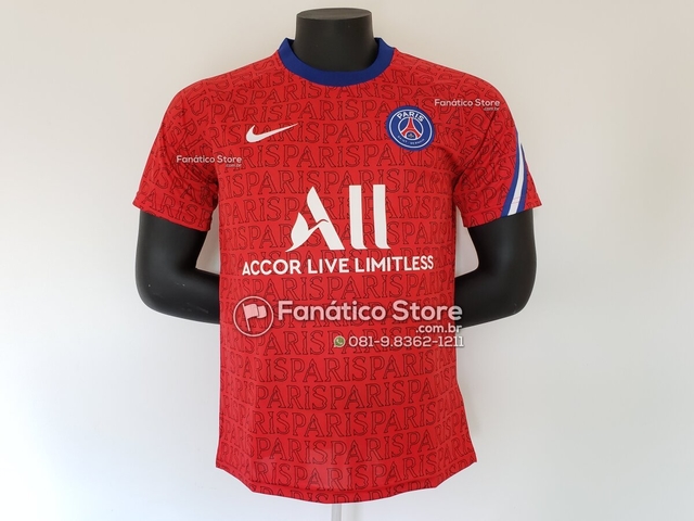 Camisa PSG Paris Saint-Germain Treino 2020/21