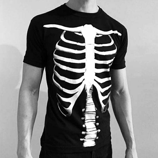 Remera Hombre Skeleton - Comprar en Morgana Designs