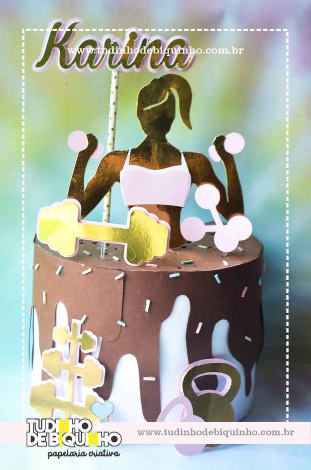 Topo de bolo temático personagens desenho topper - Boruto