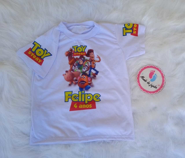 Camiseta Personalizada Toy Story - Mundo da Jujuba