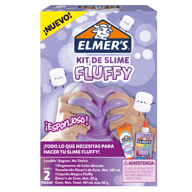 Elmer's 4pk Fairy Dust Slime Kit With Glue & Activator Solution