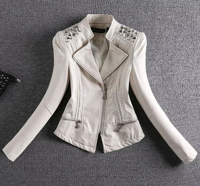 Jaqueta Branca (pelica) - Comprar em Vip Peles