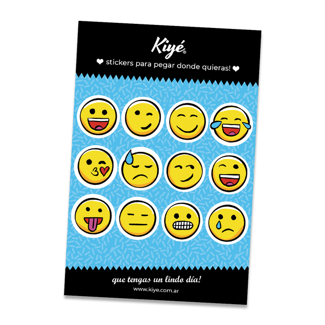 Plancha Stickers Emoji