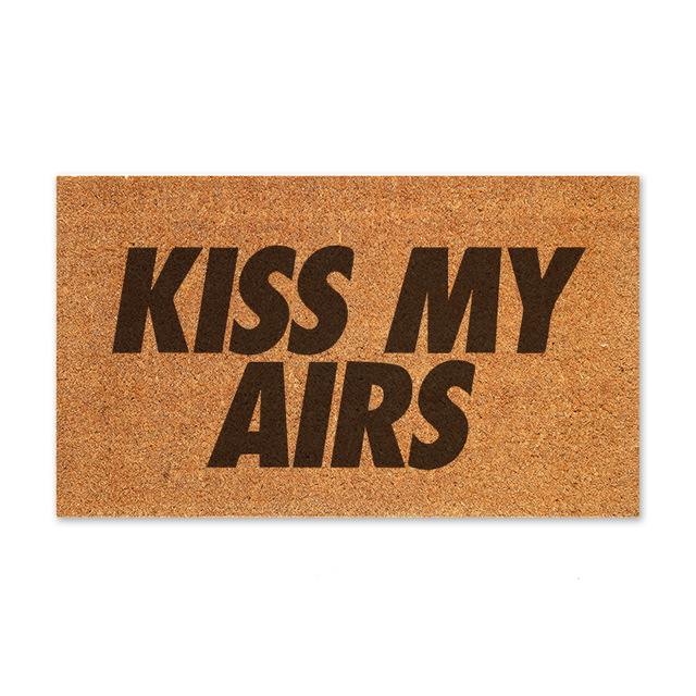 Capacho personalizado - kiss my airs
