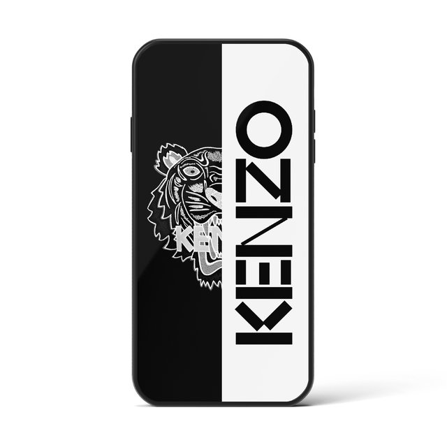 Funda Kenzo Tigre Negra y Blanca - Banzai Cases