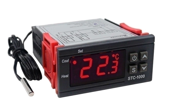 Termostato Digital STC-1000 Doble relay Frio/Calor