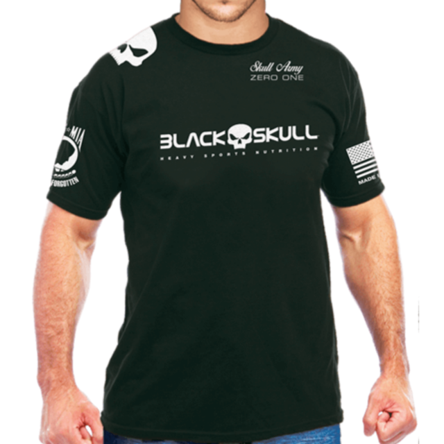 Camiseta Fitness Black Skull Bope Preta - MM SPORTS