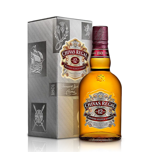 Chivas Regal 12 Años . Whisky . 500 ML