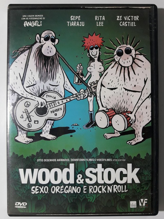 DVD Wood & Stock Sexo Orégano e Rock'n'Roll Original Rita Lee