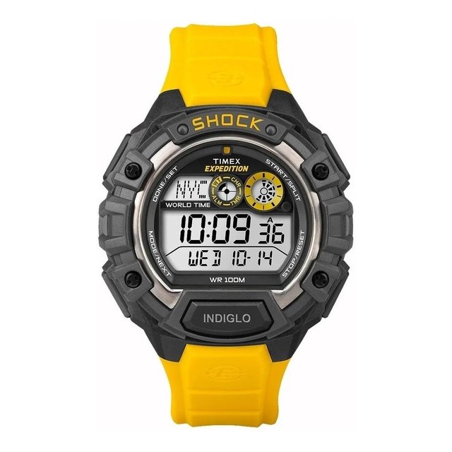 Reloj Timex T49974 Expedition World Shock Digt Indiglo