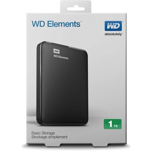 DISCO EXTERNO 1Tb USB 3.0 WD Western Digital Elements