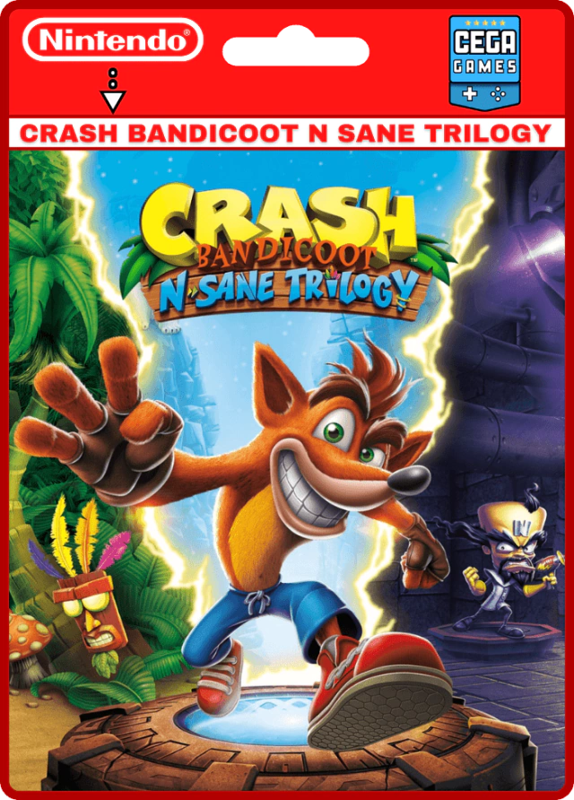 ▷ Crash Bandicoot N. Sane Trilogy [Descargar Nintendo Switch] Descar
