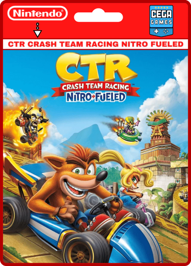 ▷ Crash Team Racing Nitro-Fueled [Descargar Nintendo] Juego Digital