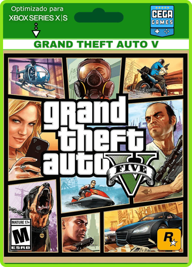 ▷ Grand Theft Auto V [Optimizado para Xbox Series X|S] Juego Digital