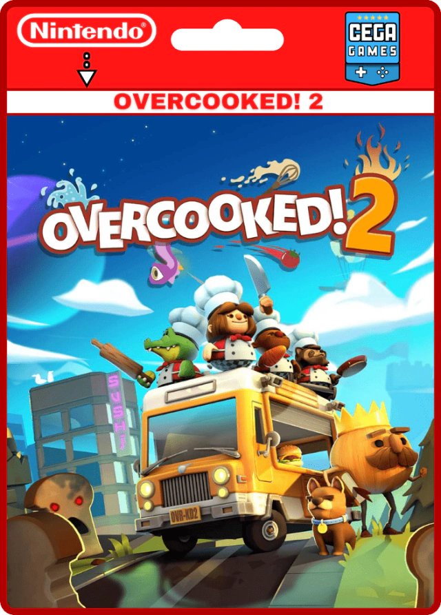 ▷ Overcooked! 2 [Descargar Nintendo Switch] Juego Digital