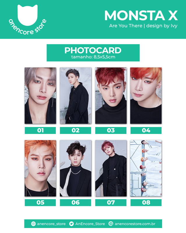 Photocards Monsta X - Are You There - An Encore Store