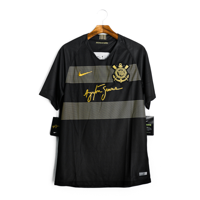 Camisa de Futebol Corinthians Senna 2018/2019 Nike | Para Fanáticos