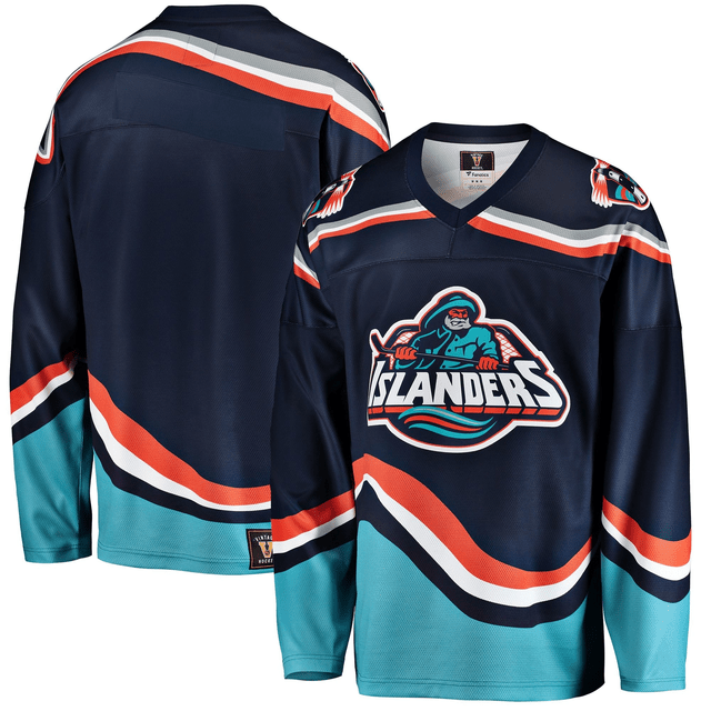 Camisa NHL New York Islanders Fanatics Branded Navy